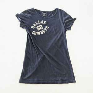 Women's Reebok Dallas Cowboys Shirt Short Sleeve Old School 2000s NFL Tee Small